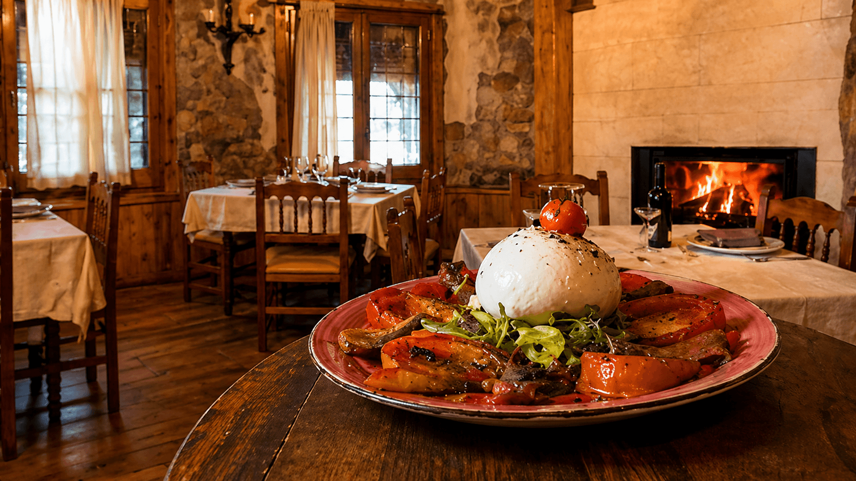 Comedor cálido de El Valle con ambiente acogedor.